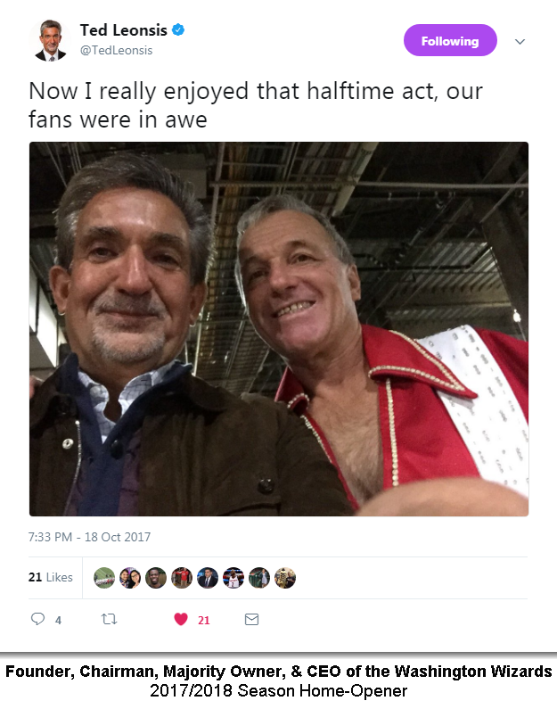 Ted Leonsis Endorsement